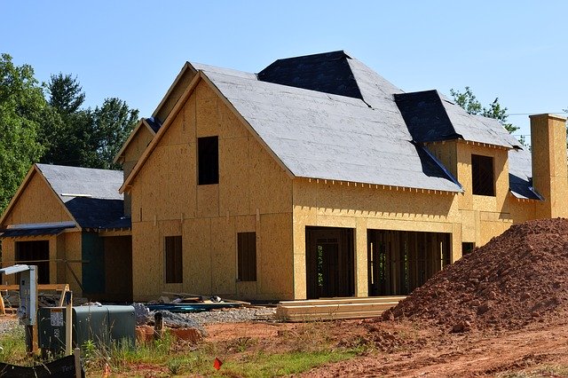 konstrukce a stavba nového domu