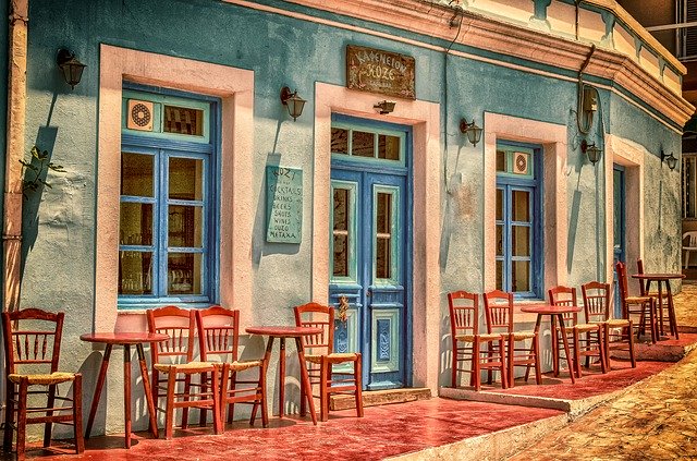 řecká kavárna